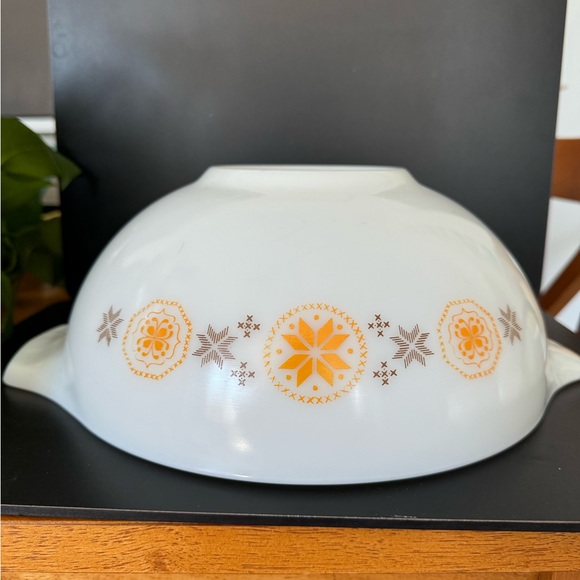 Vintage PYREX Town & Country cinderella mixing bowls - 440 Complete Set - Picture 13 of 14